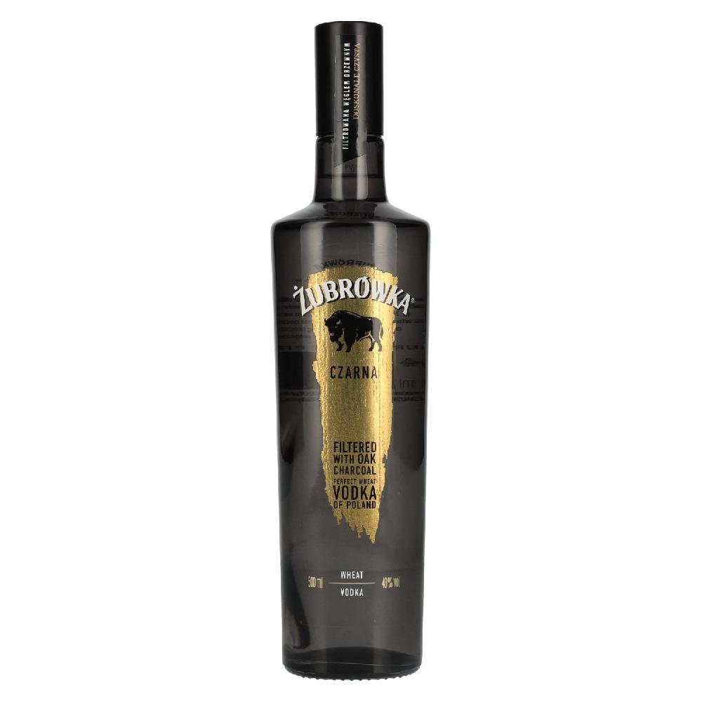delicando Zubrowka CZARNA Wódka Polska 40% Vol. 0 5l - delicando