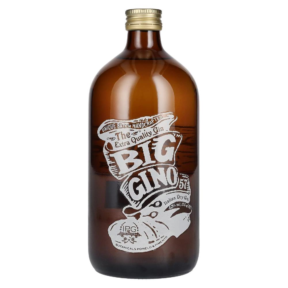 delicando Big Gino Italian Dry Gin The Extra Quality Gin 40% Vol. 1l