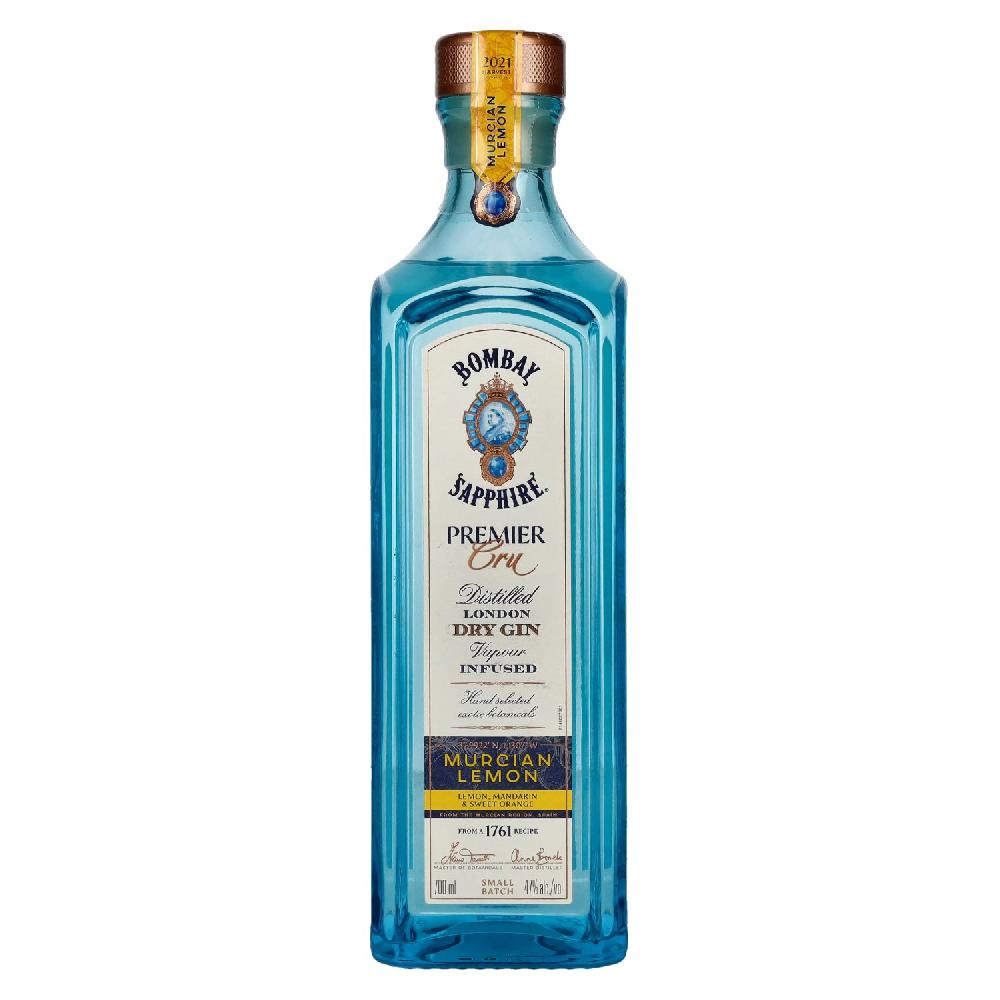 delicando Bombay SAPPHIRE PREMIER Cru Murcian Lemon London Dry Gin 47% Vol. 0 7l