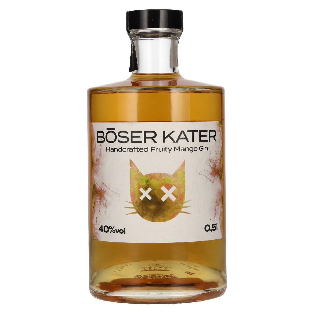 delicando BÖSER KATER Handcrafted Fruity Mango Gin 40% Vol. 0 5l Saisonschlussverkauf