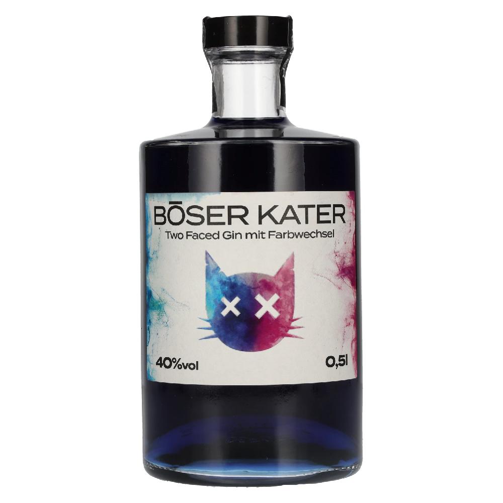 delicando BÖSER KATER Handcrafted Two Faced Gin 40% Vol. 0 5l Black Friday
