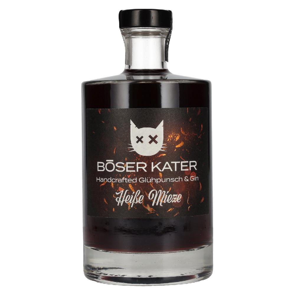 delicando BÖSER KATER Heiße Mieze Handcrafted Glühpunsch & Gin 17% Vol. 0 5l