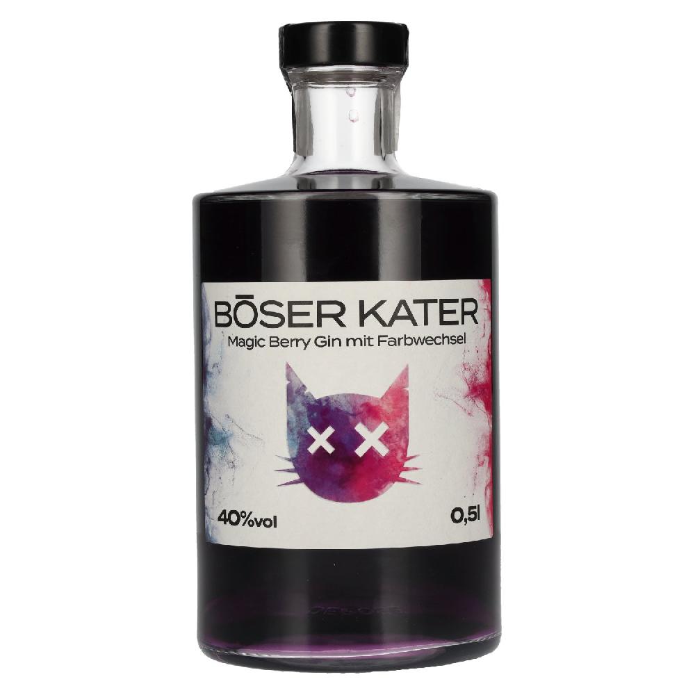 delicando BÖSER KATER Magic Berry Gin 40% Vol. 0 5l - delicando