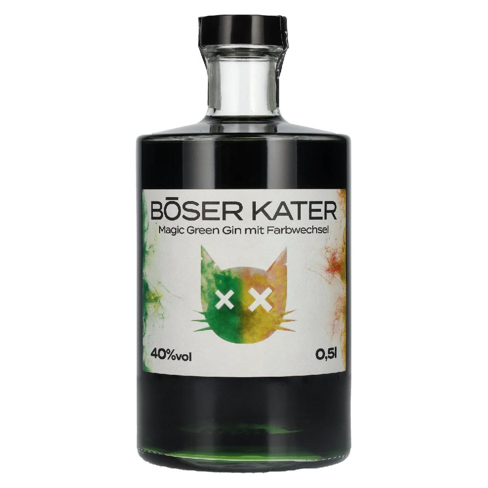 delicando BÖSER KATER Magic Green Gin 40% Vol. 0 5l - delicando