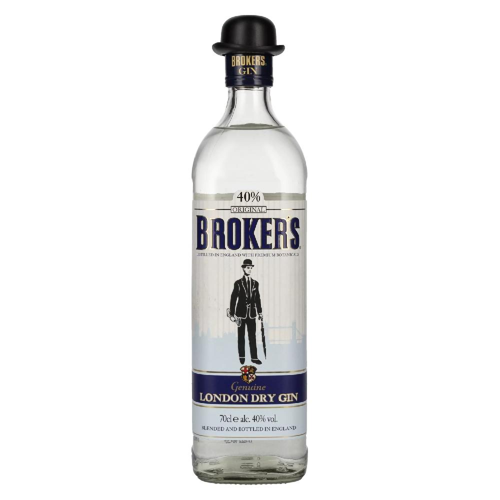 delicando Broker's Premium London Dry Gin 40% Vol. 0 7l