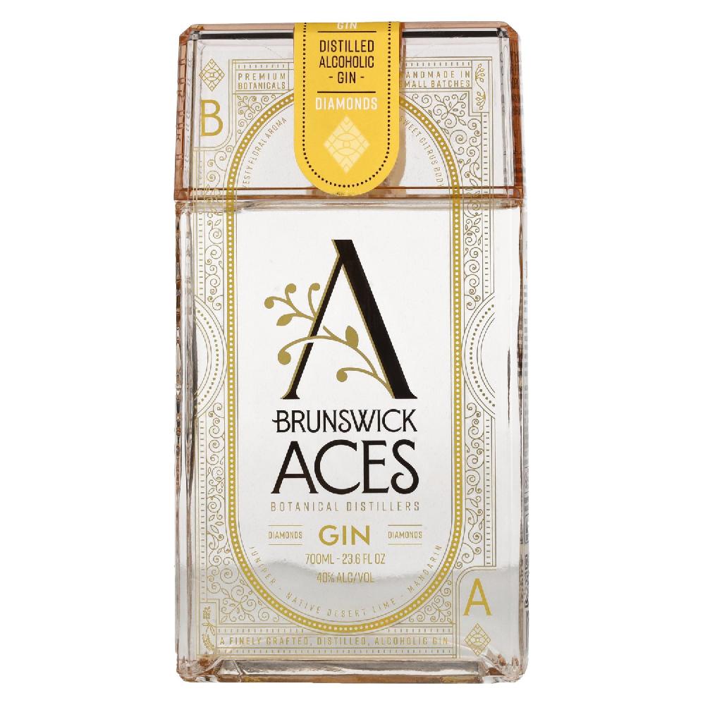 delicando Brunswick ACES DIAMONDS Botanical Distillers Gin 40% Vol. 0 7l